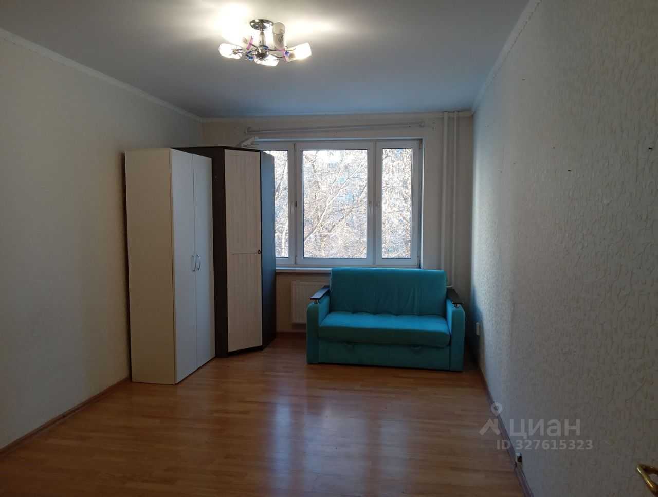 1-комнатная квартира, 38 м²
