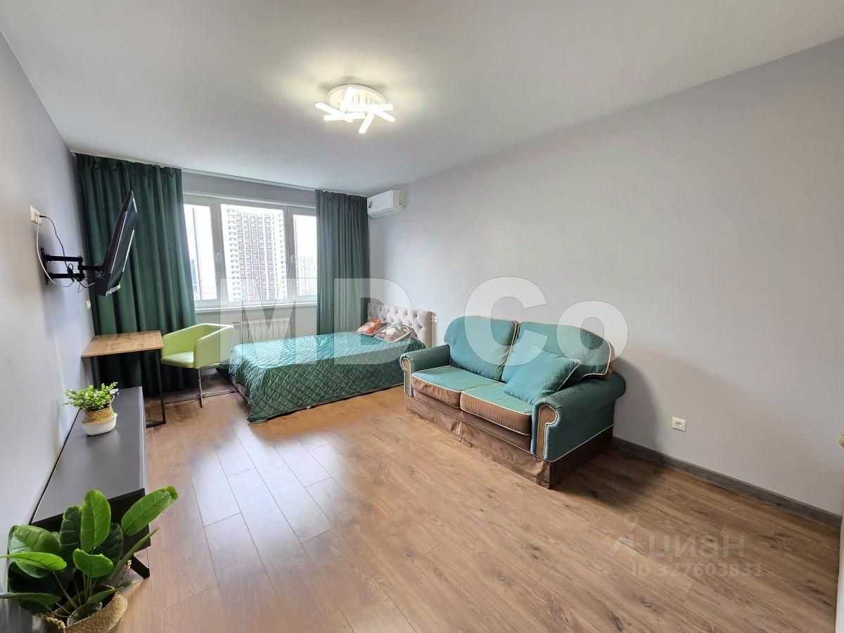 1-комнатная квартира, 39 м² — фотография 3