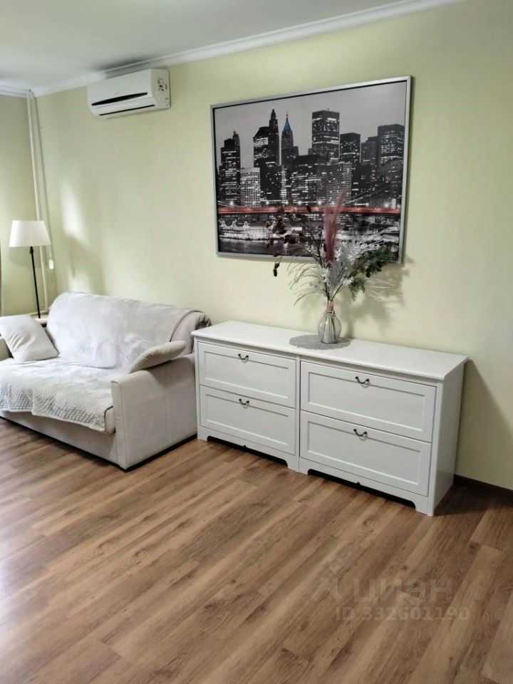 1-комнатная квартира, 35,7 м²