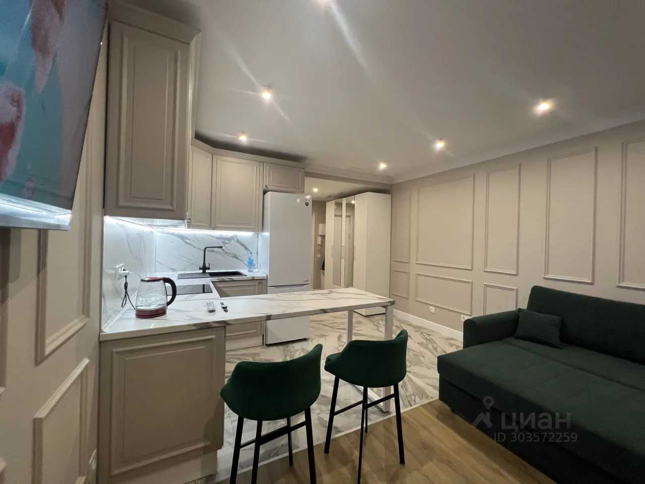 1-комнатная квартира, 30 м² — фотография 3