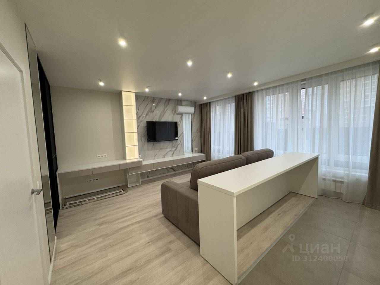 1-комнатная квартира, 37 м² — фотография 3