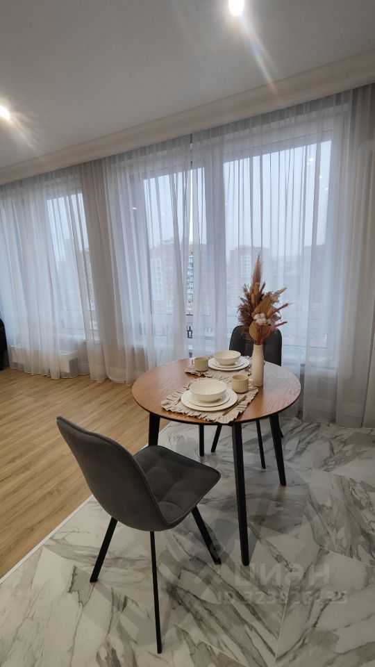 1-комнатная квартира, 39 м² — фотография 2