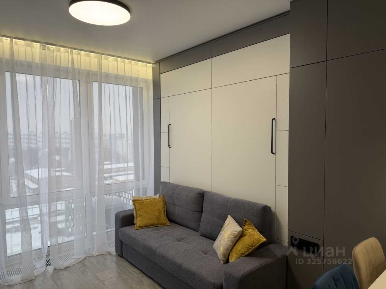 1-комнатная квартира, 30 м² — фотография 2