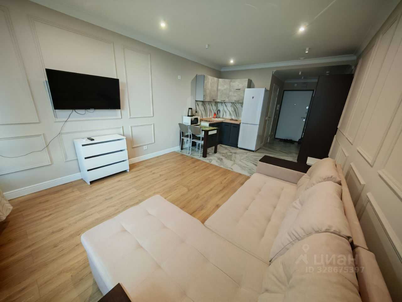 1-комнатная квартира, 28 м² — фотография 2