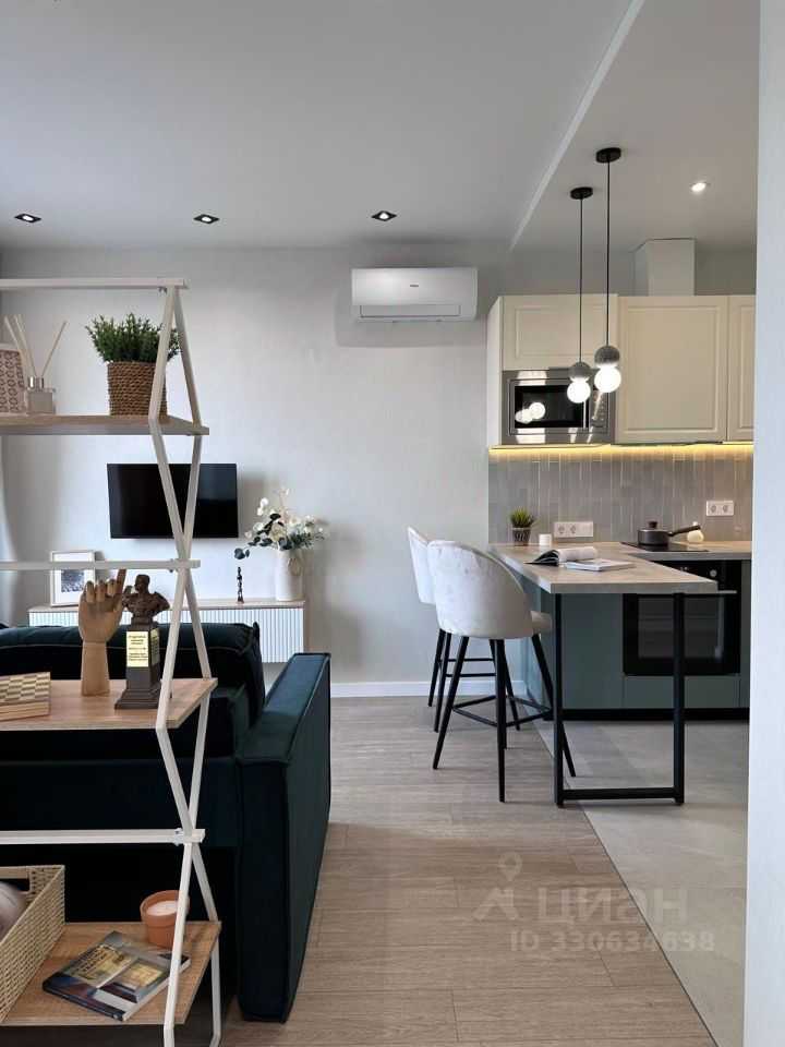 1-комнатная квартира, 45 м² — фотография 3
