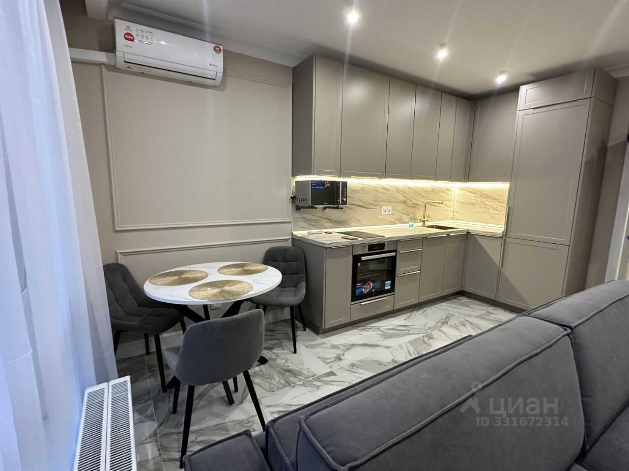 1-комнатная квартира, 37 м² — фотография 2
