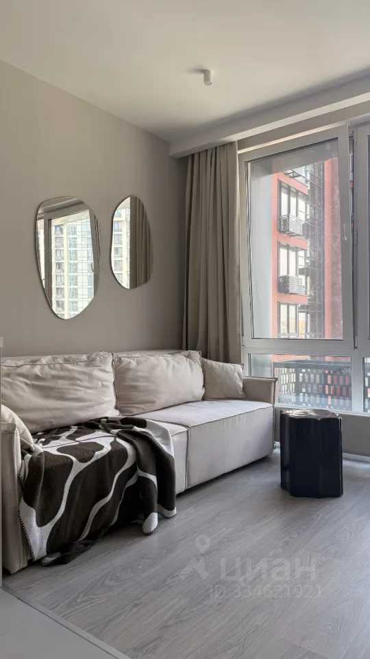 1-комнатная квартира, 27,1 м²