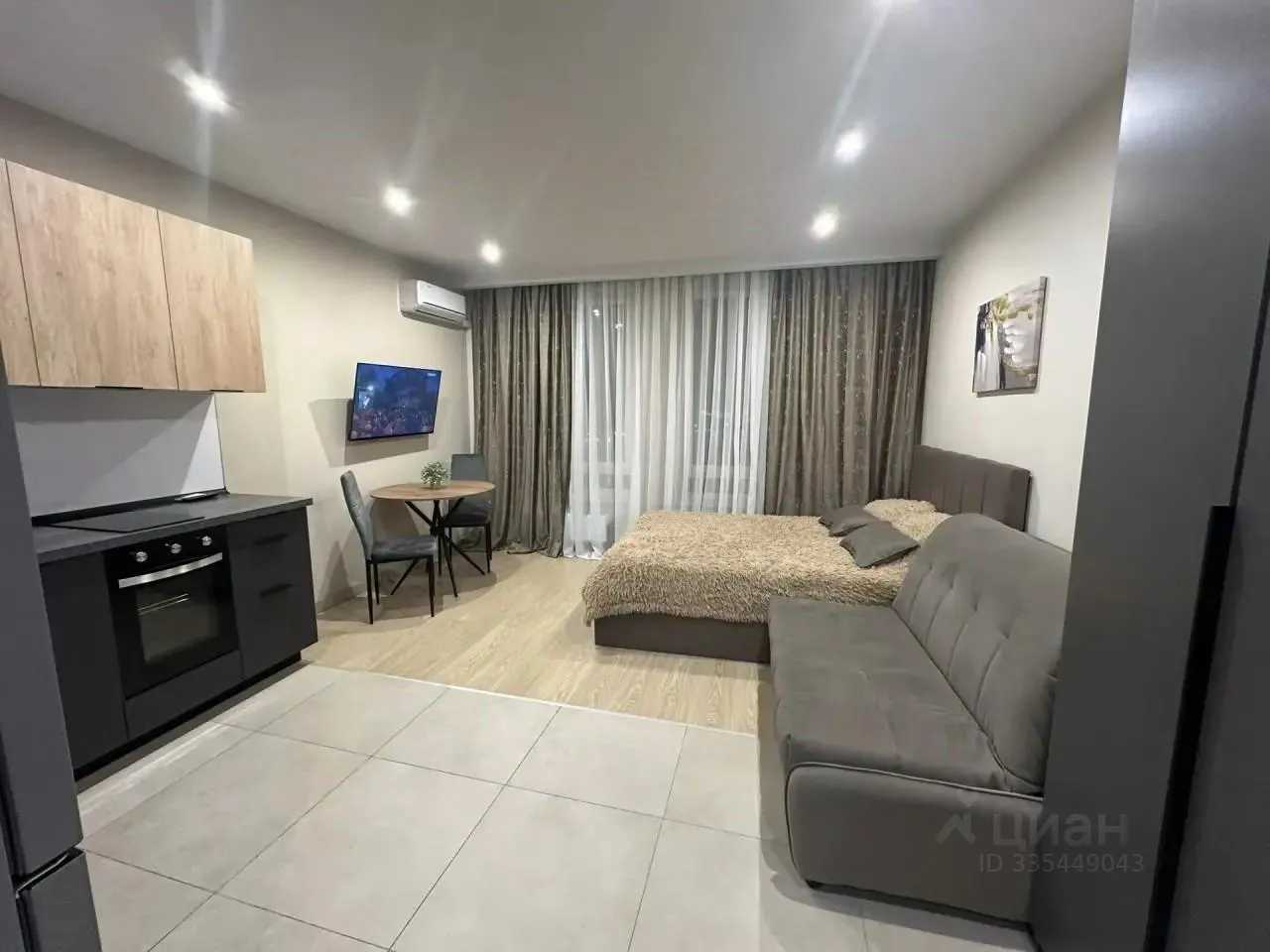 1-комнатная квартира, 29 м²