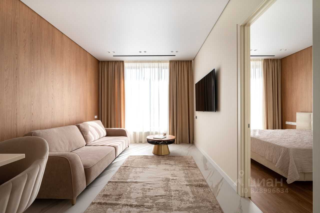 1-комнатная квартира, 49,2 м²