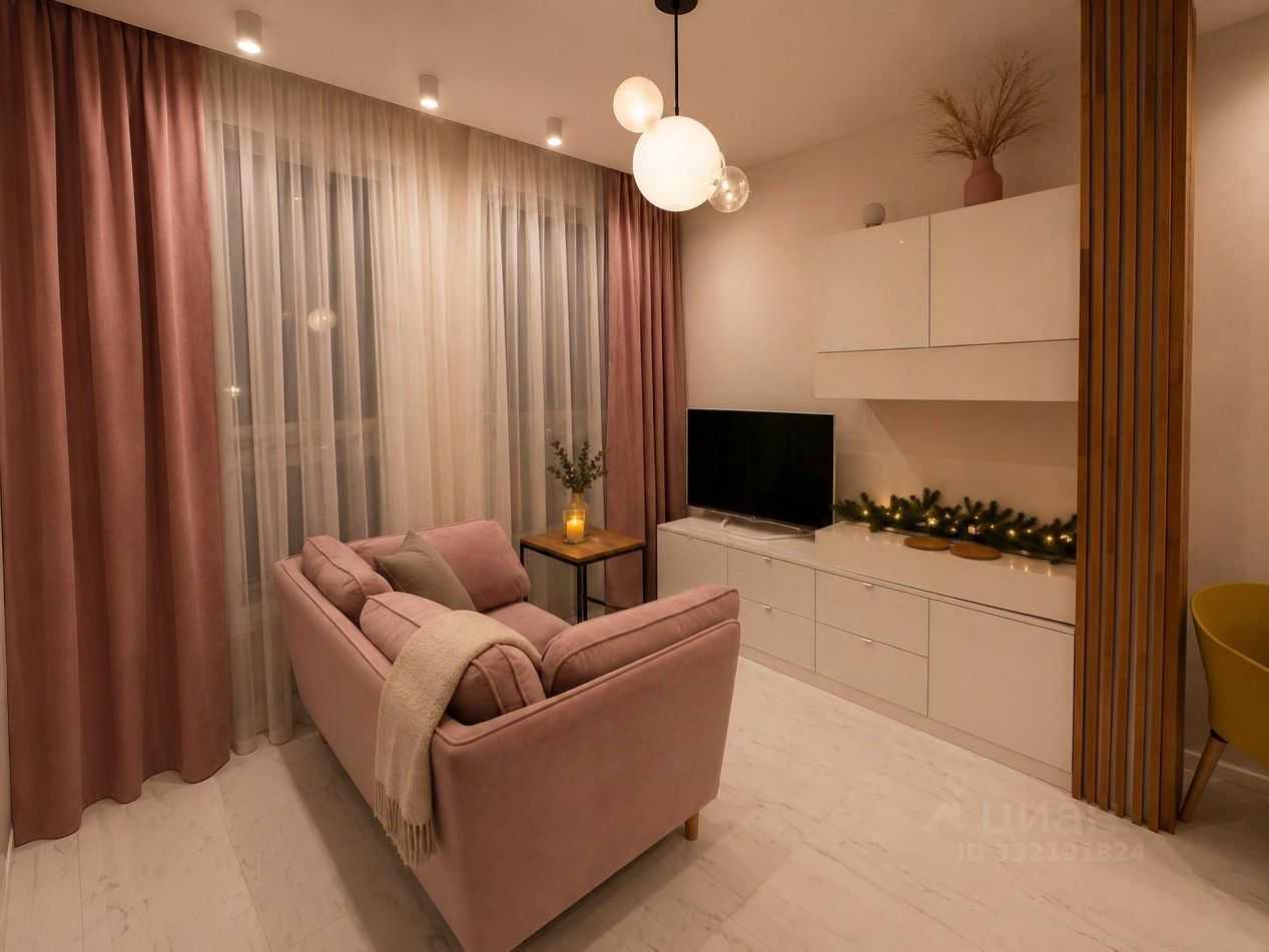 1-комнатная квартира, 27,4 м² — фотография 3