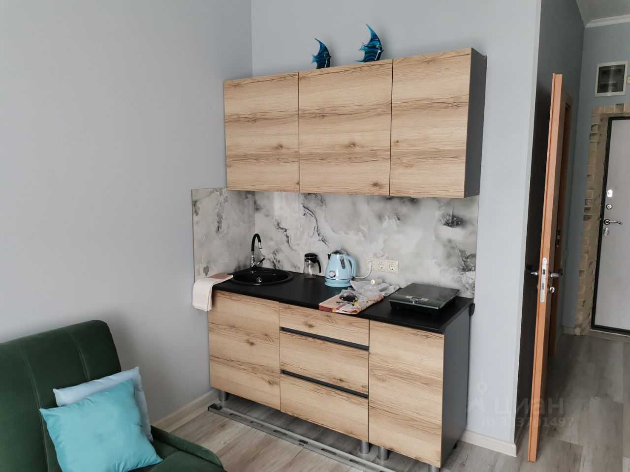 1-комнатная квартира, 17,7 м² — фотография 2