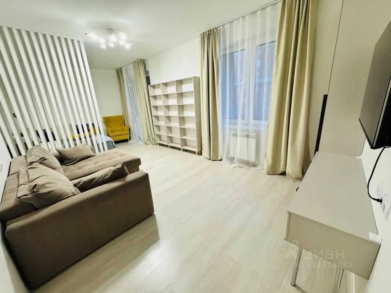 1-комнатная квартира, 51,5 м² — фотография 2