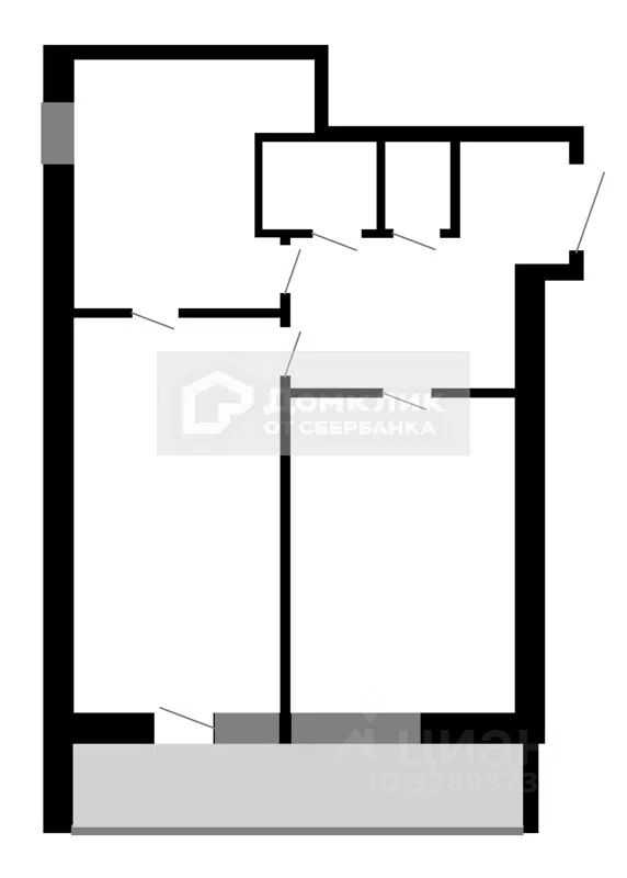 2-комнатная квартира, 50 м²