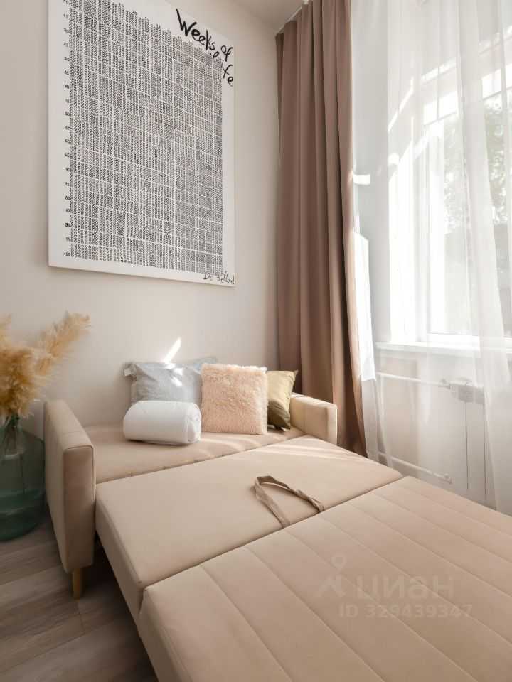 1-комнатная квартира, 34 м² — фотография 2
