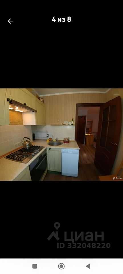 1-комнатная квартира, 35 м²