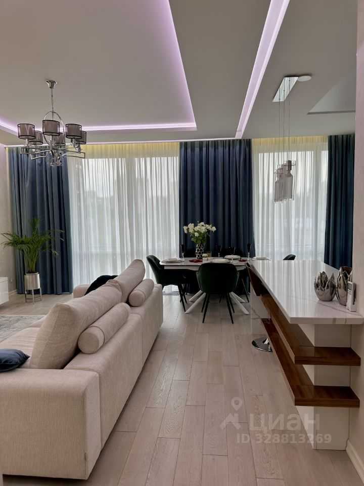 2-комнатная квартира, 70 м² — фотография 3
