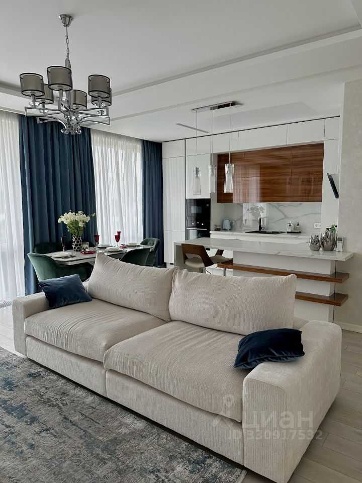 2-комнатная квартира, 70 м² — фотография 2