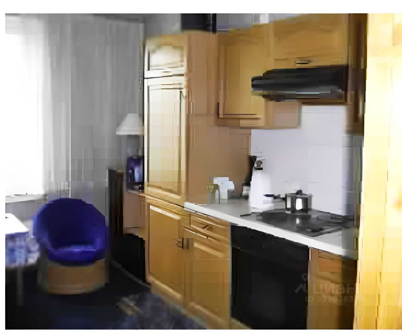1-комнатная квартира, 38 м²