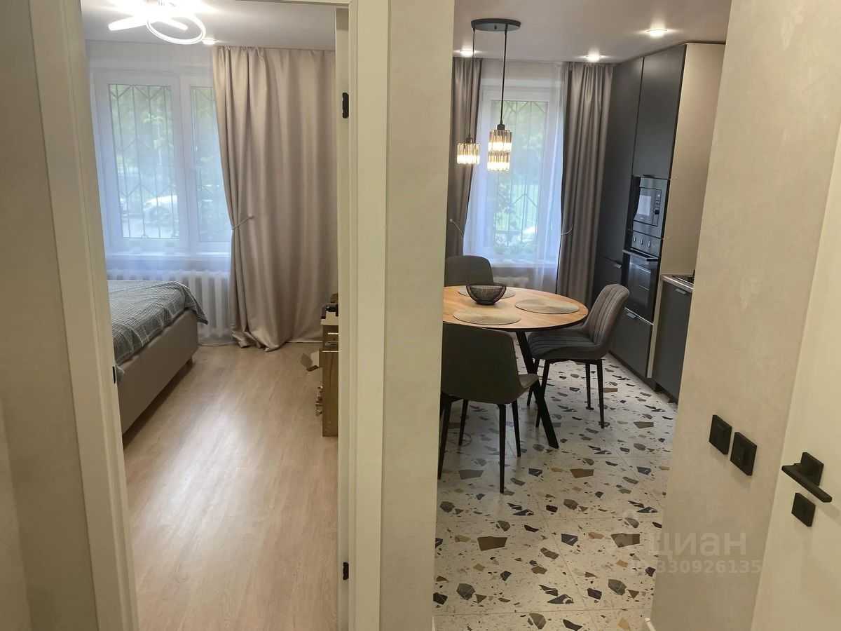 1-комнатная квартира, 35 м²