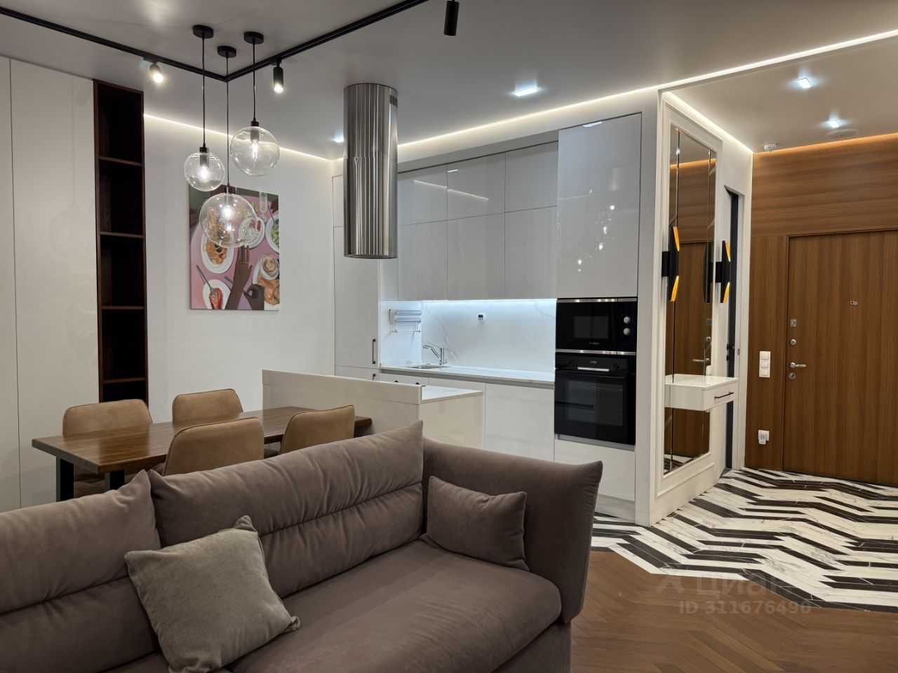 3-комнатная квартира, 68 м²