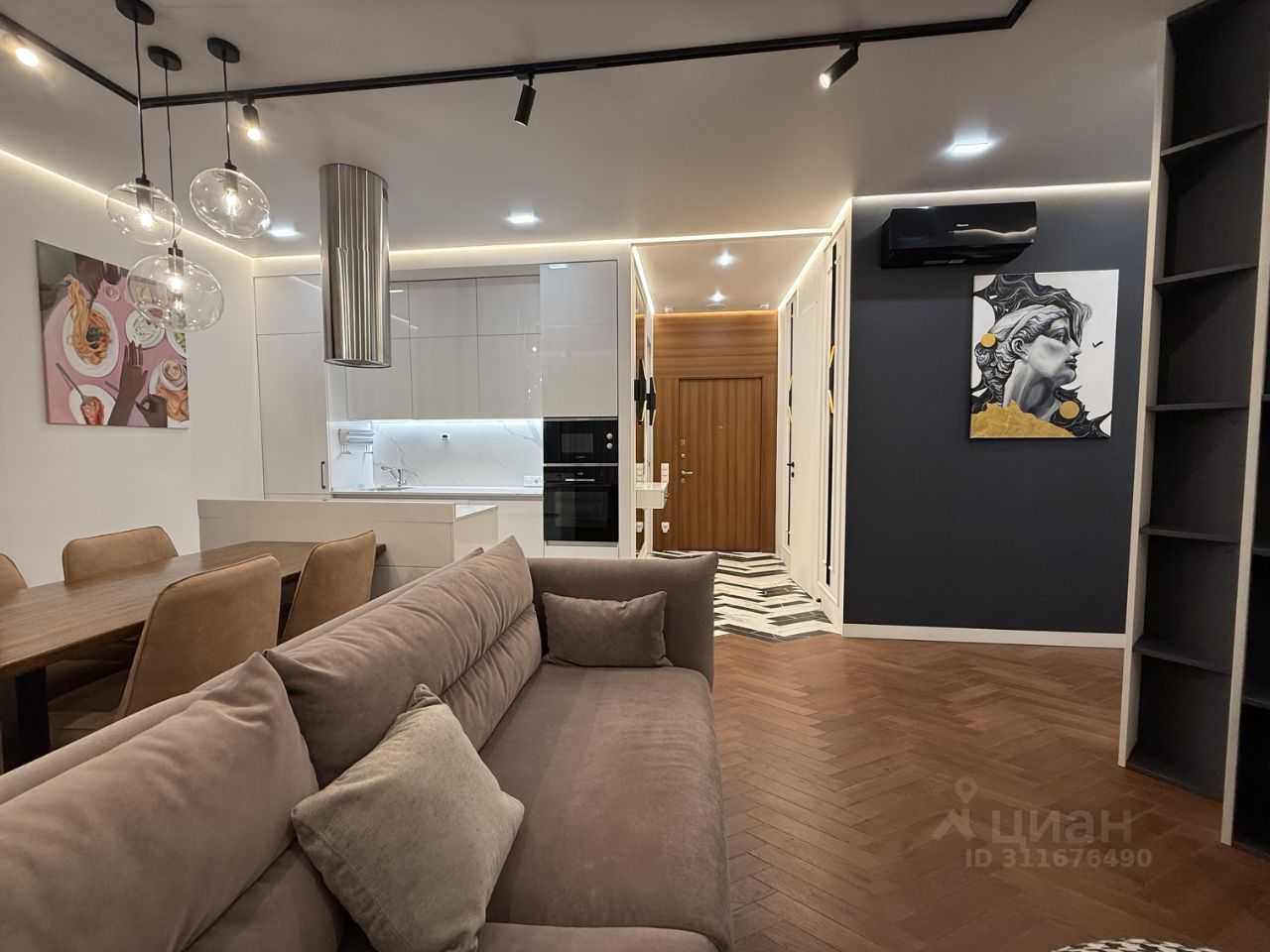 3-комнатная квартира, 68 м² — фотография 2