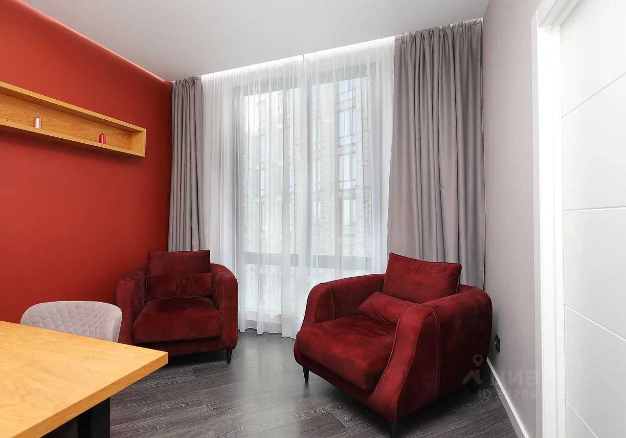1-комнатная квартира, 45 м² — фотография 2
