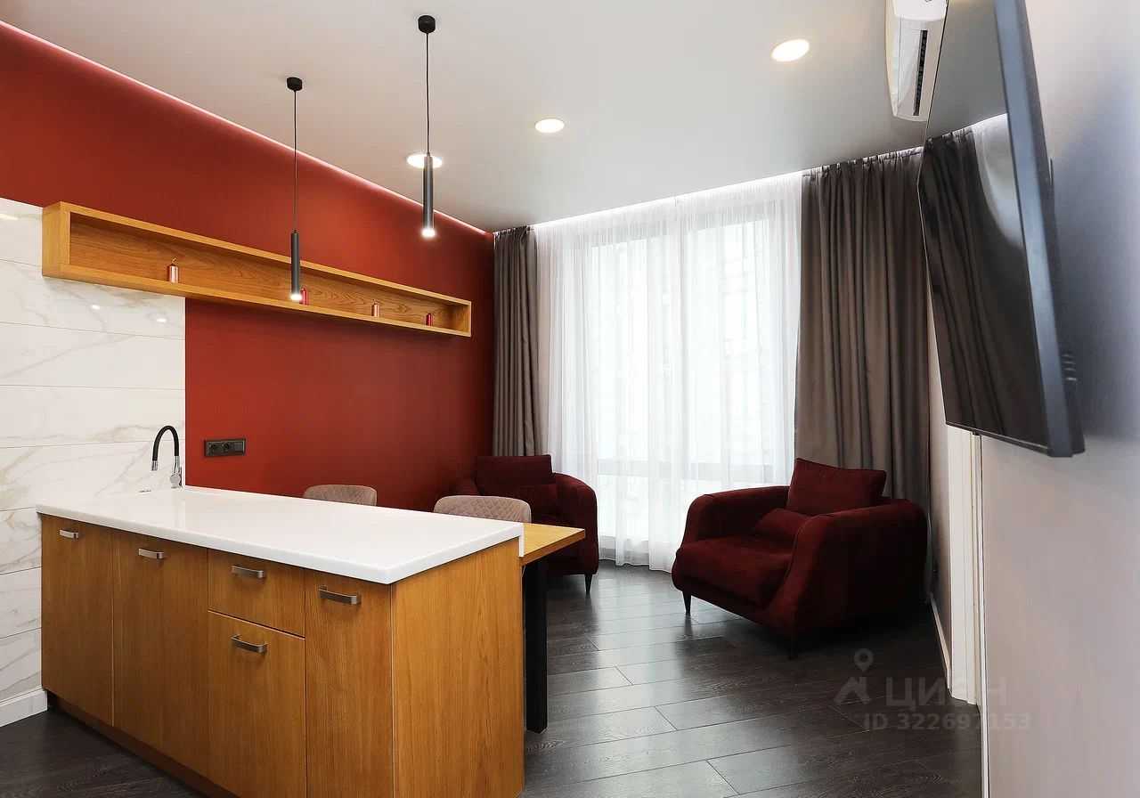 1-комнатная квартира, 45 м²