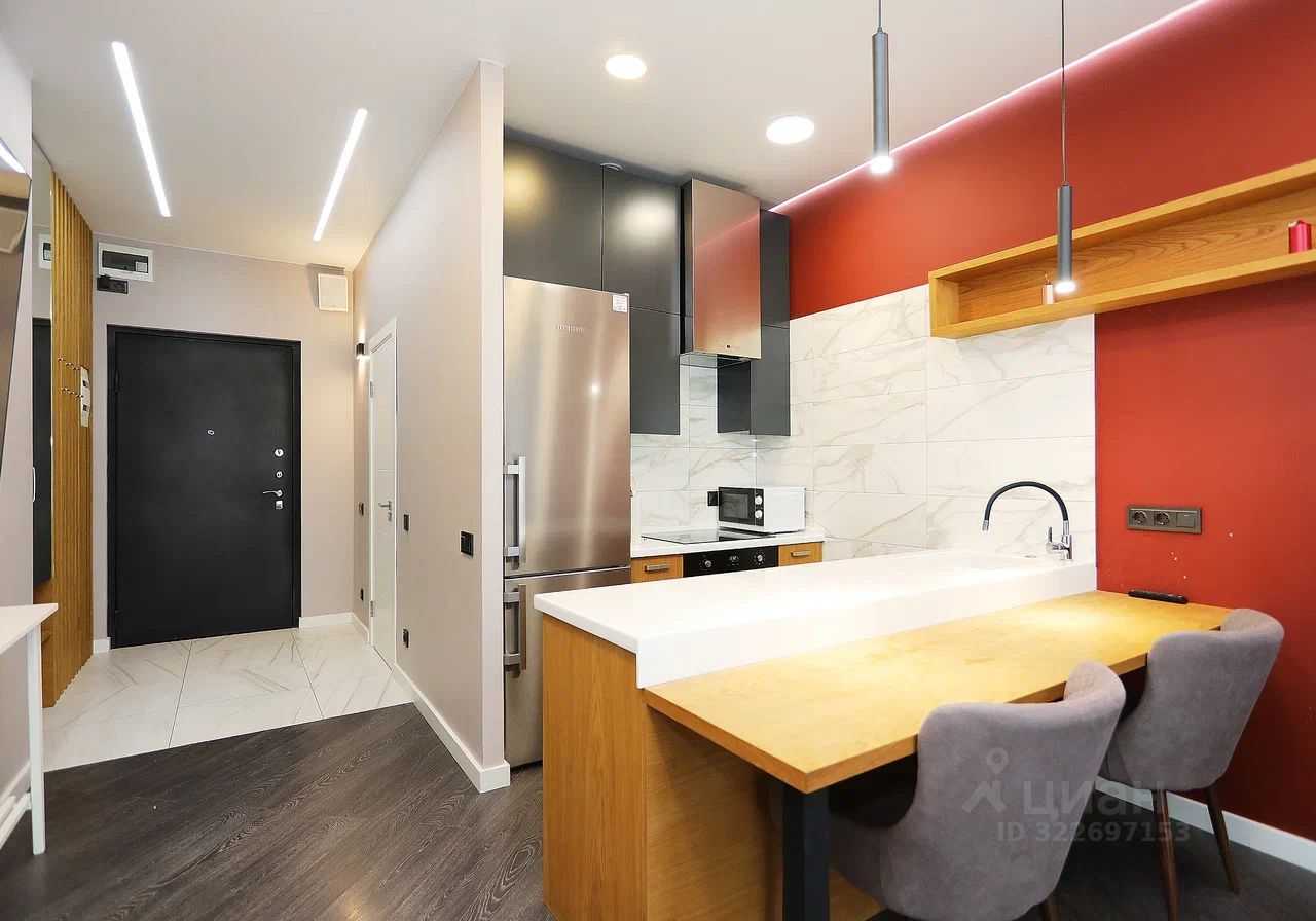 1-комнатная квартира, 45 м² — фотография 3