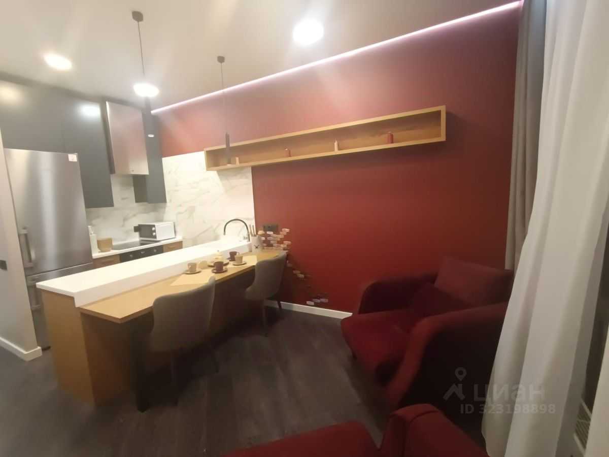 1-комнатная квартира, 46 м² — фотография 3