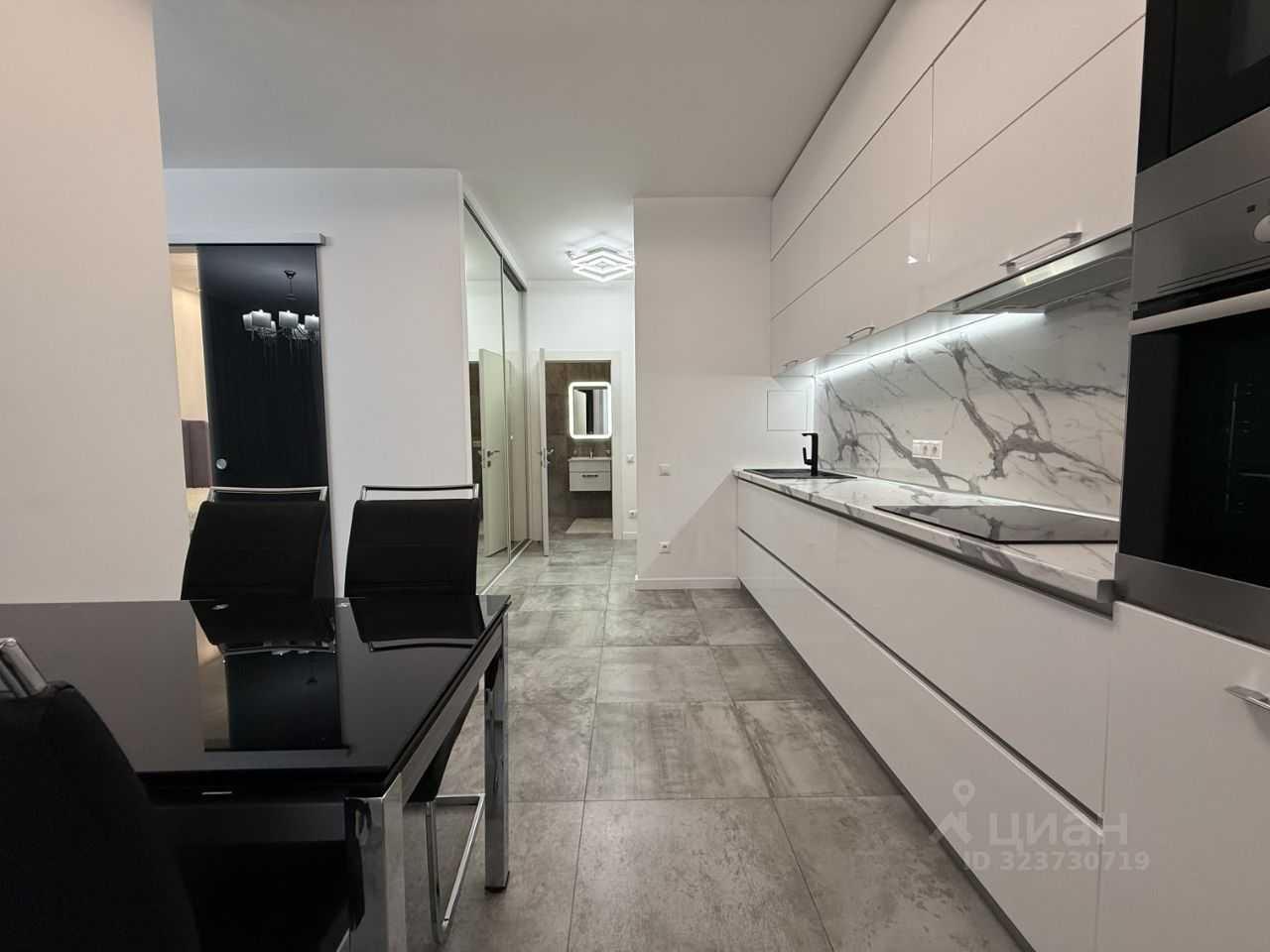 1-комнатная квартира, 49,2 м²