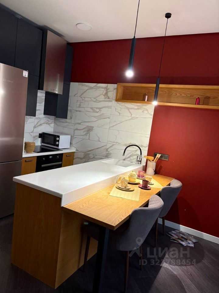 1-комнатная квартира, 46 м²