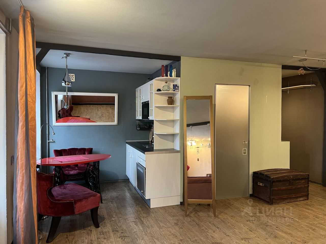 1-комнатная квартира, 43 м² — фотография 3
