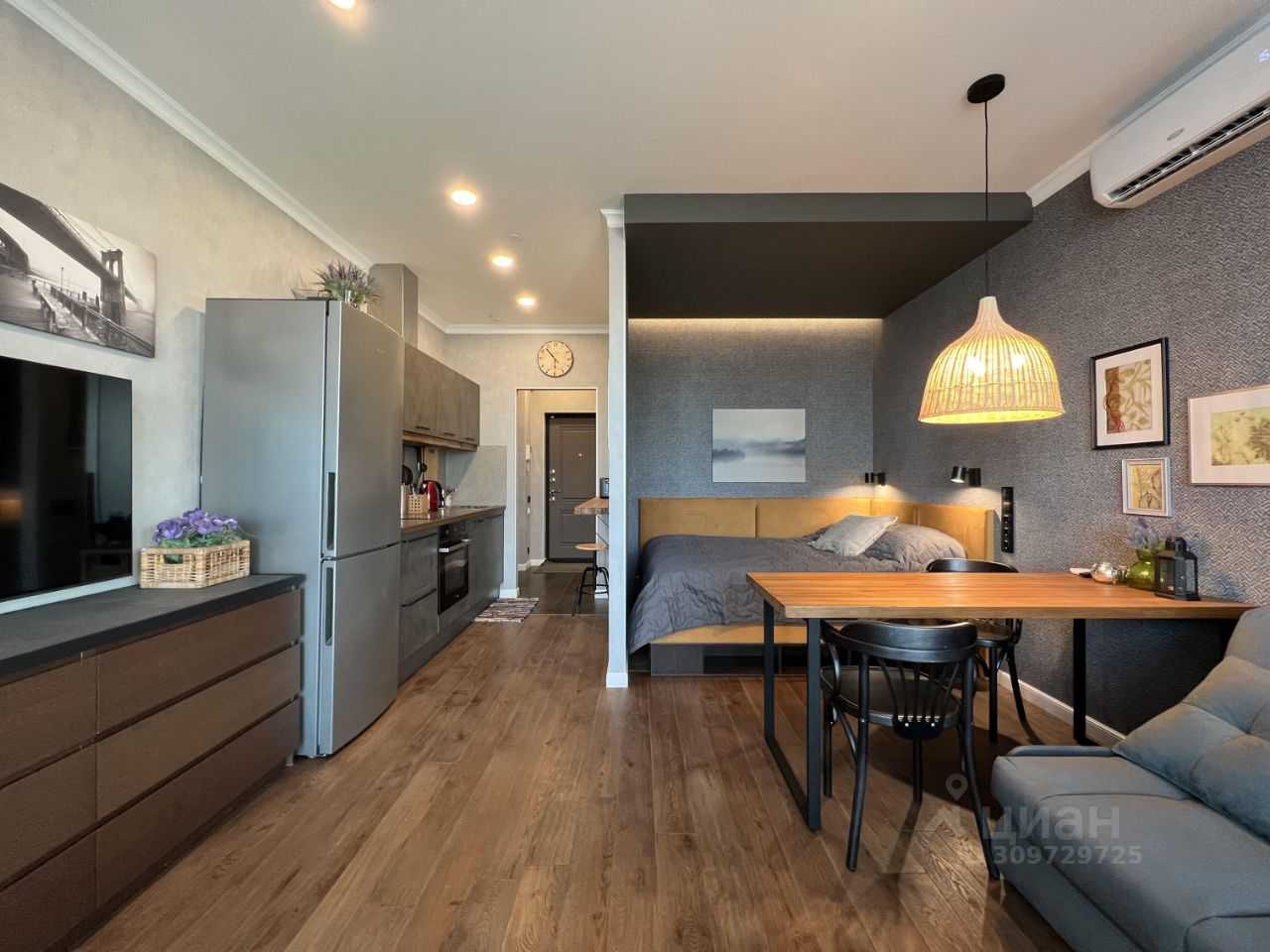 1-комнатная квартира, 32,5 м² — фотография 3