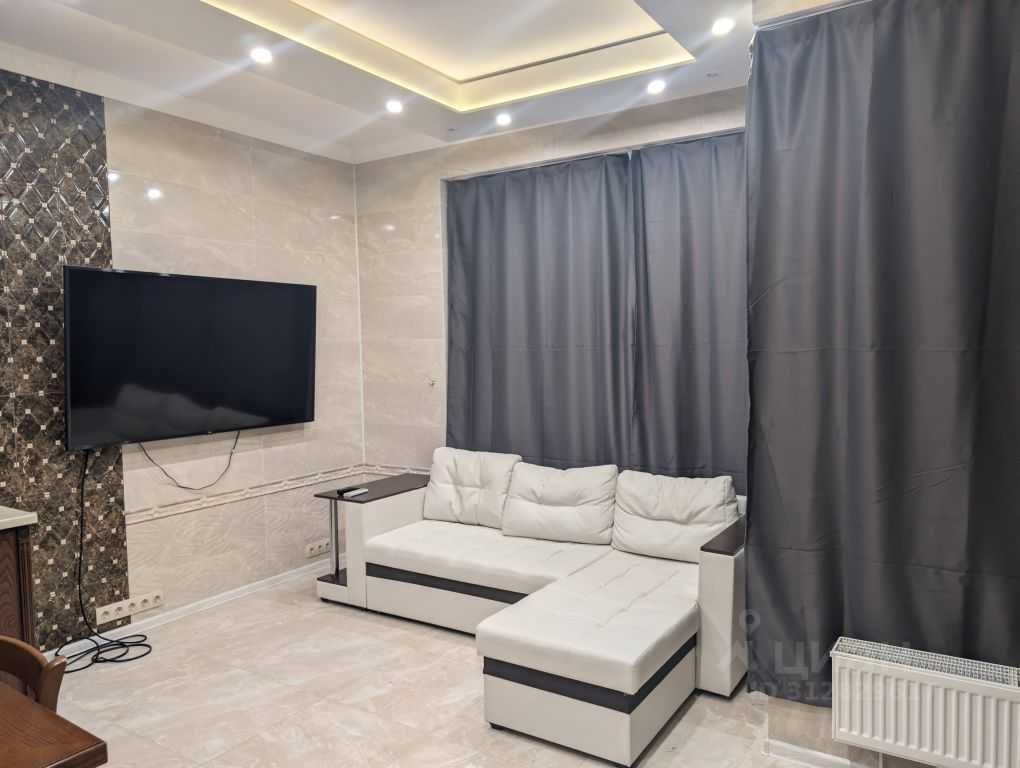1-комнатная квартира, 46 м²