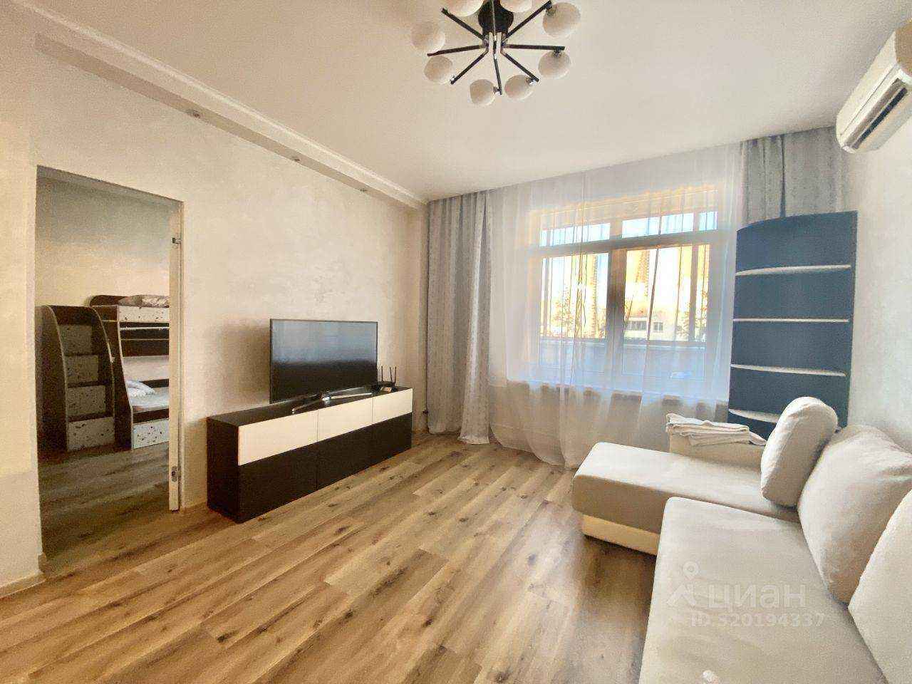 1-комнатная квартира, 53 м²