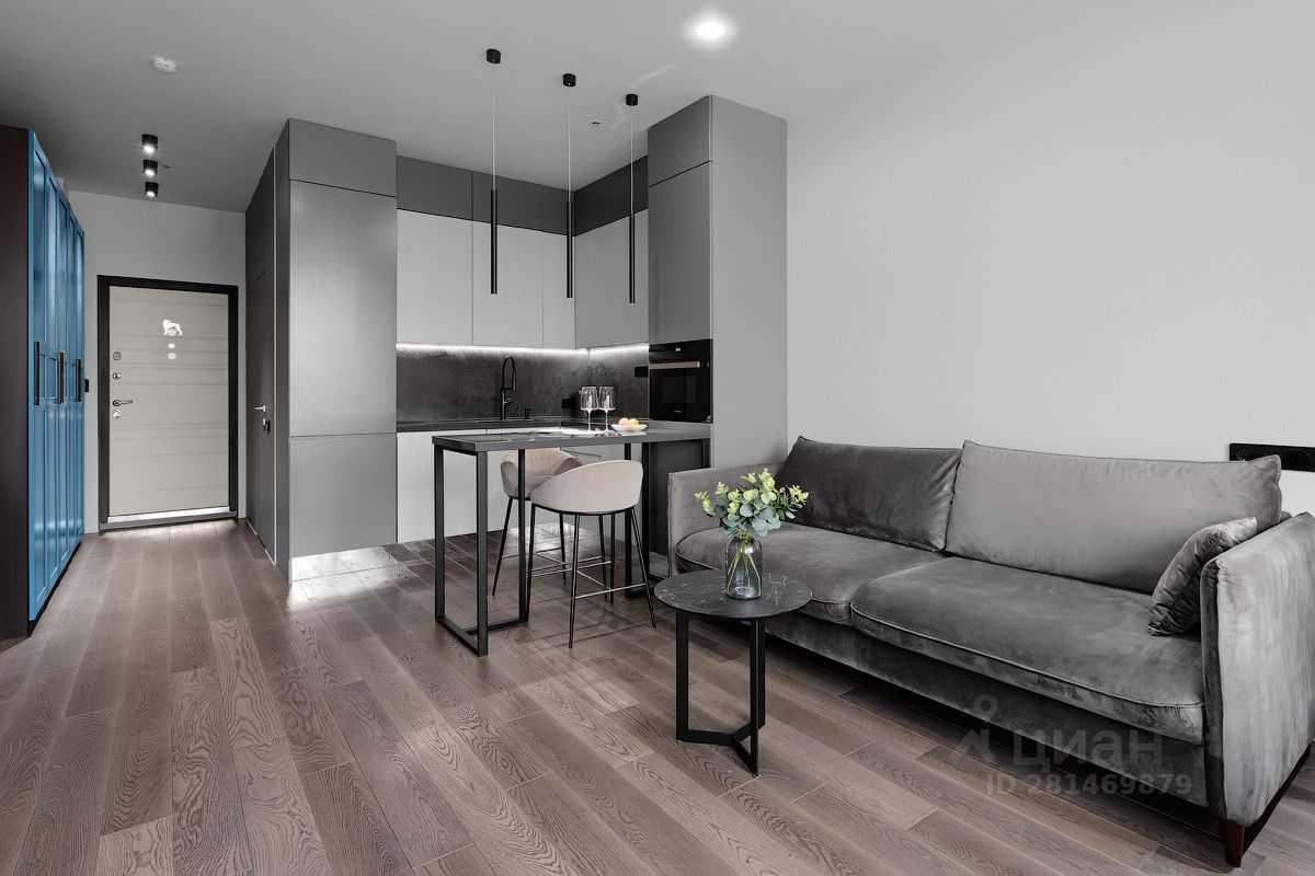 1-комнатная квартира, 32,3 м² — фотография 2