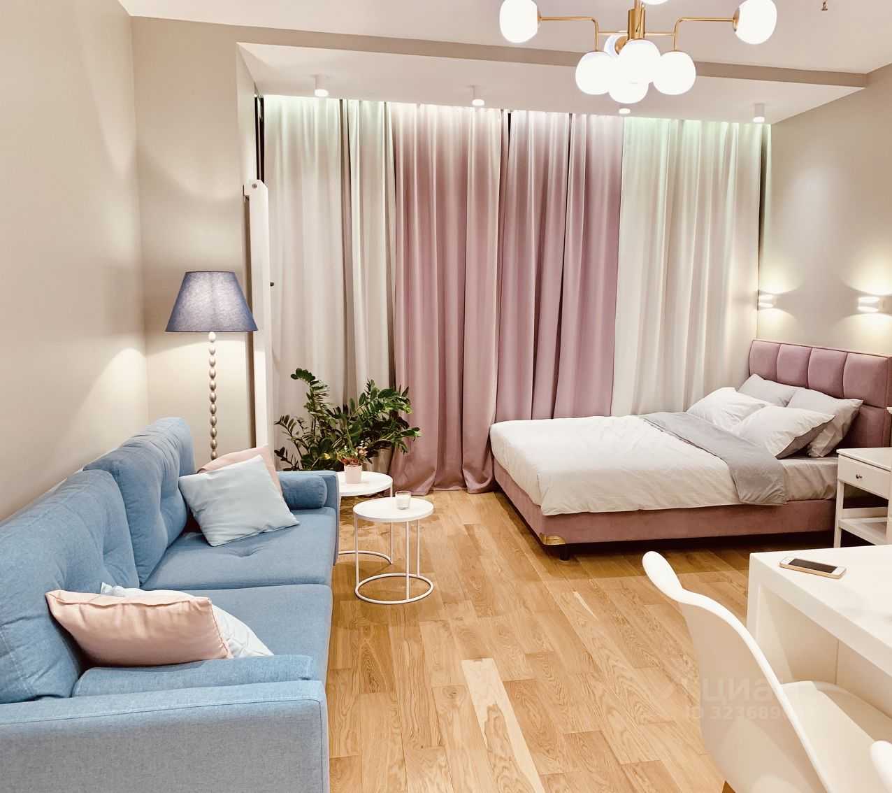 1-комнатная квартира, 35 м²