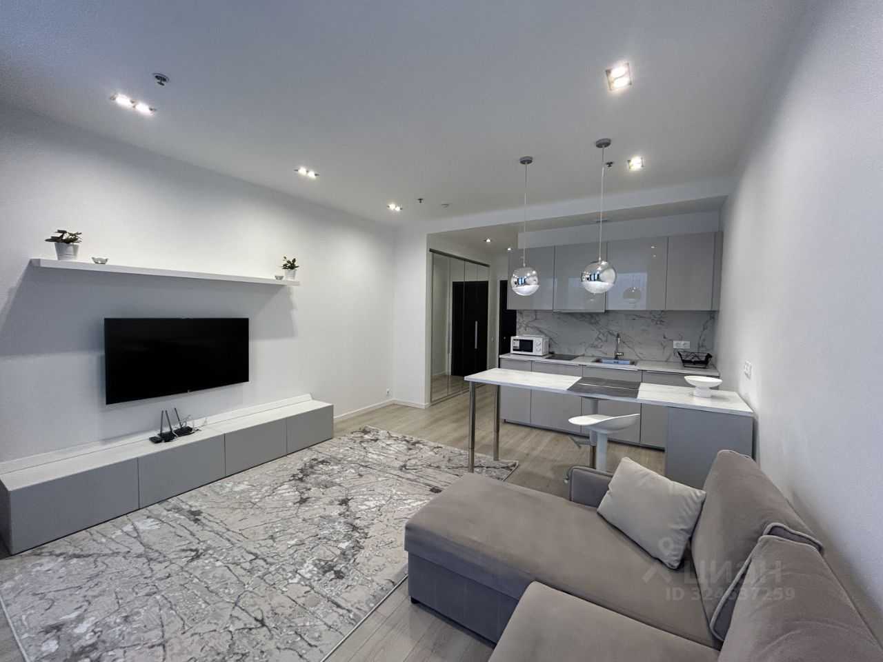 1-комнатная квартира, 37 м² — фотография 2
