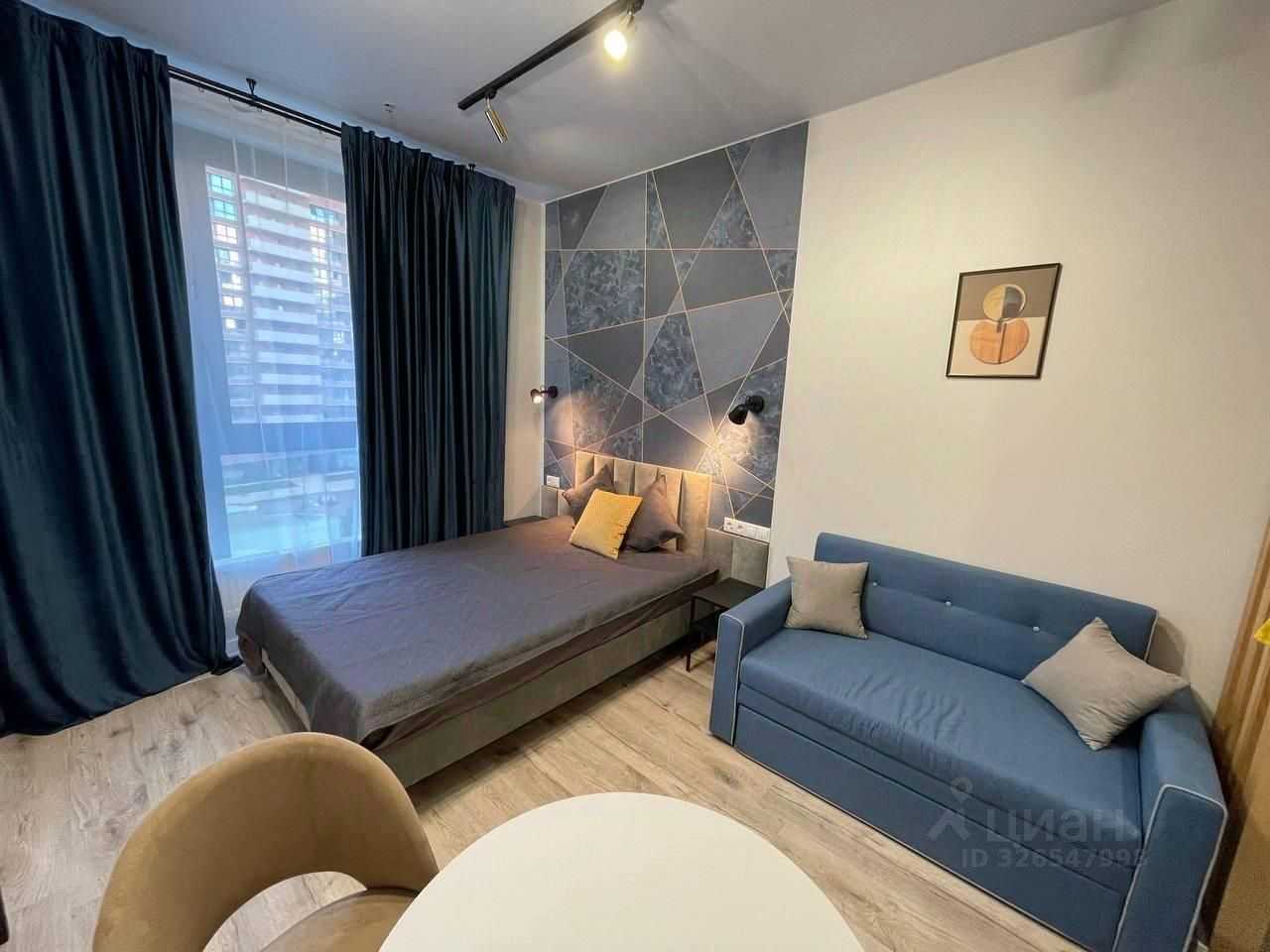 1-комнатная квартира, 27 м²
