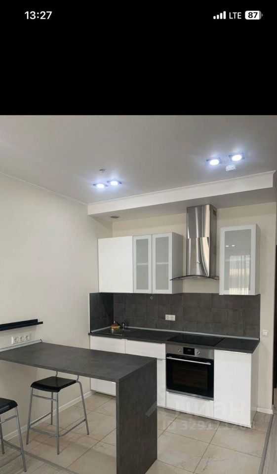 1-комнатная квартира, 35 м²