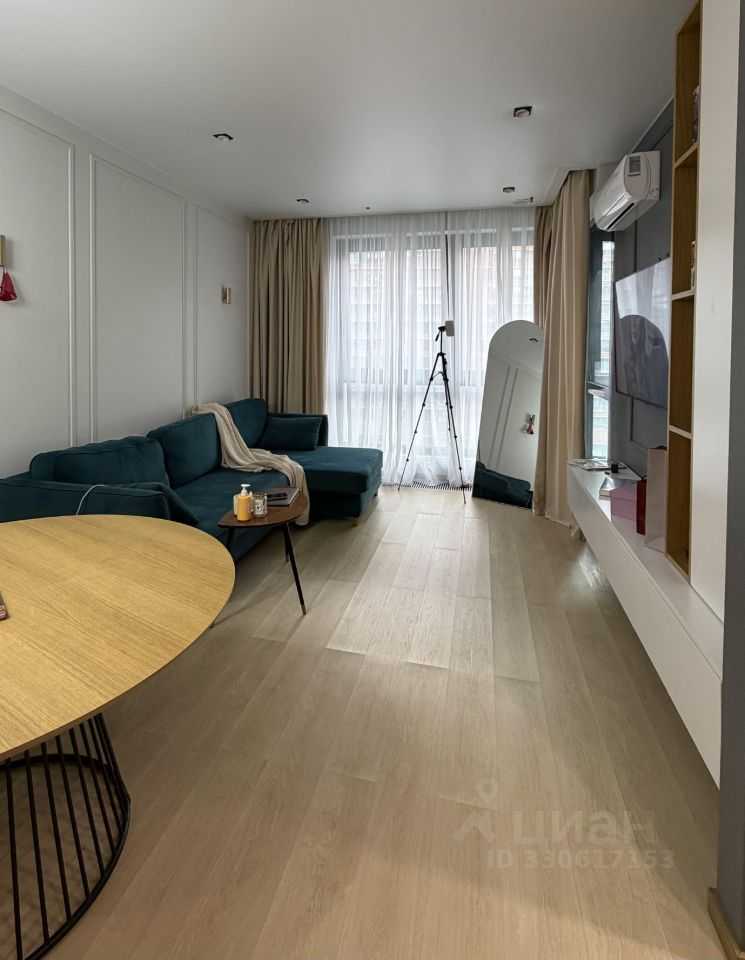 1-комнатная квартира, 50 м² — фотография 2