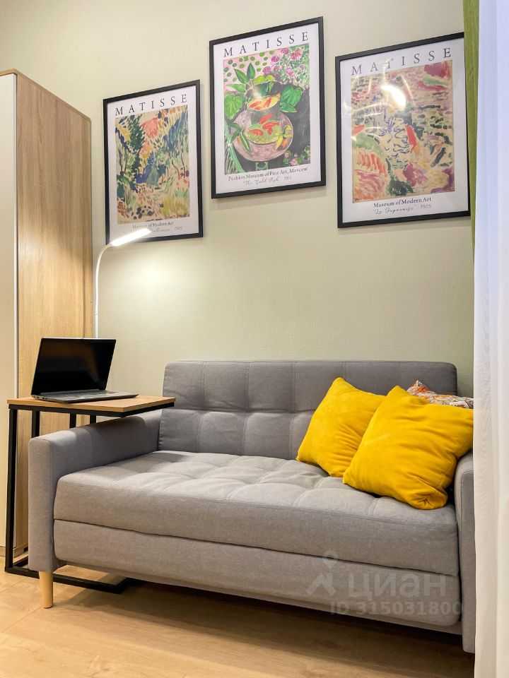 1-комнатная квартира, 12,9 м²
