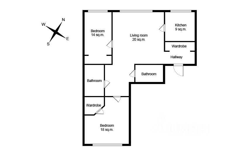 3-комнатная квартира, 87 м² — фотография 2