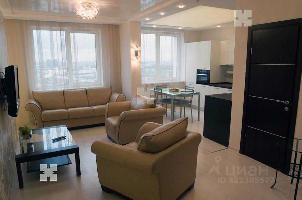 3-комнатная квартира, 87 м² — фотография 3