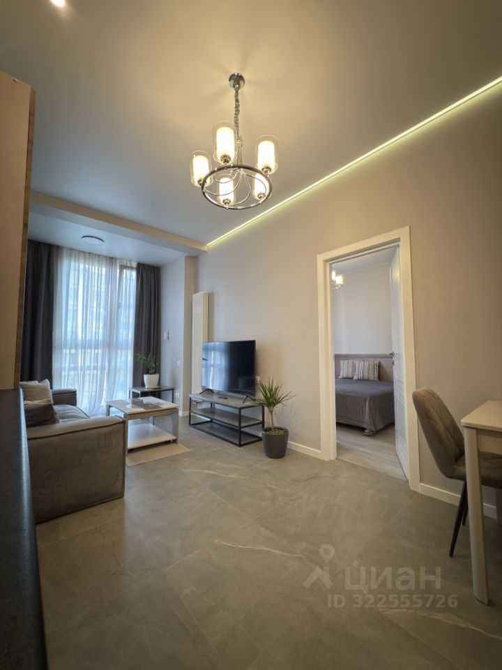 1-комнатная квартира, 43 м²