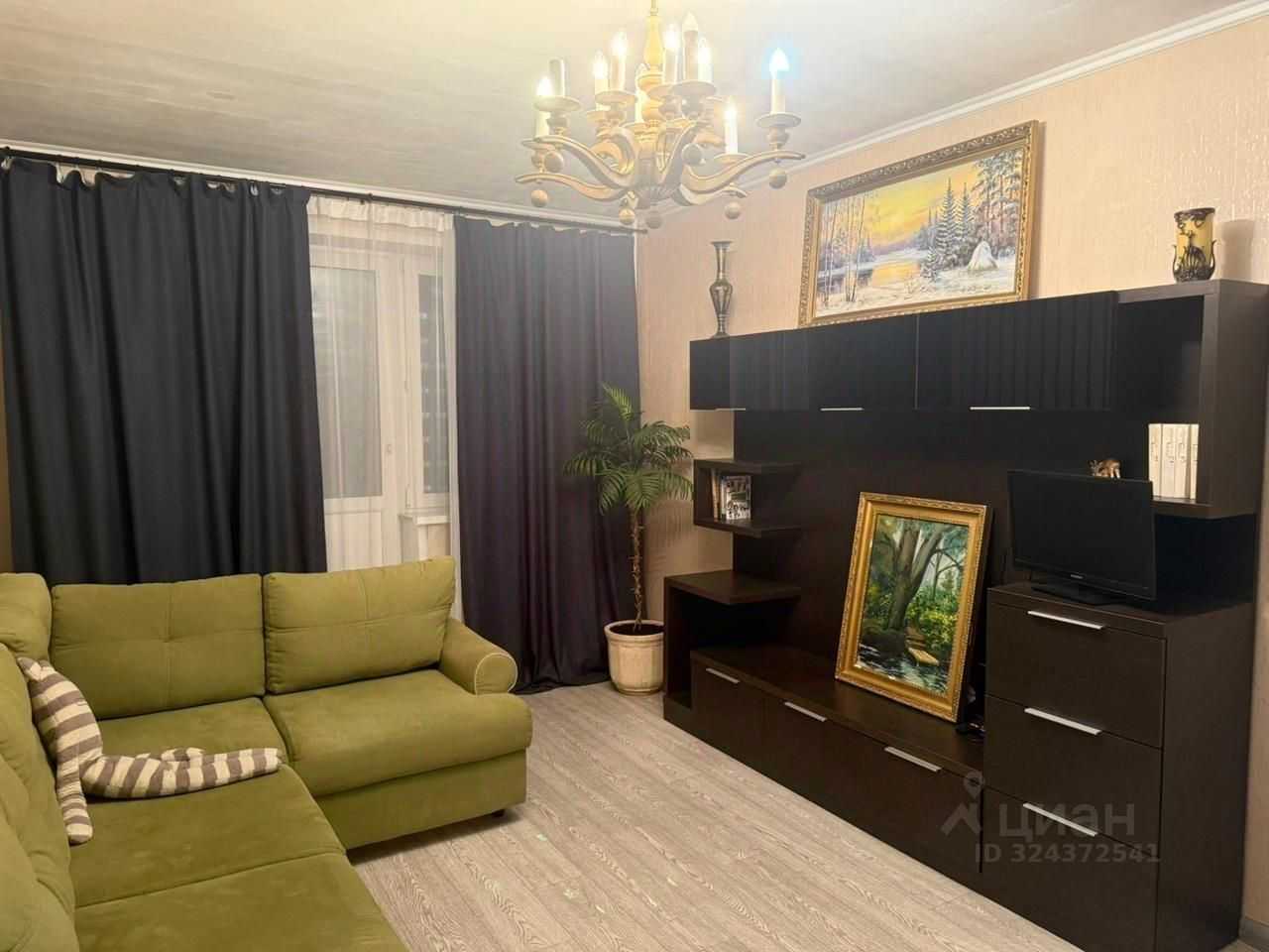 2-комнатная квартира, 60 м²
