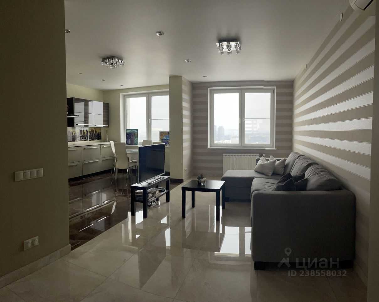 3-комнатная квартира, 90 м²