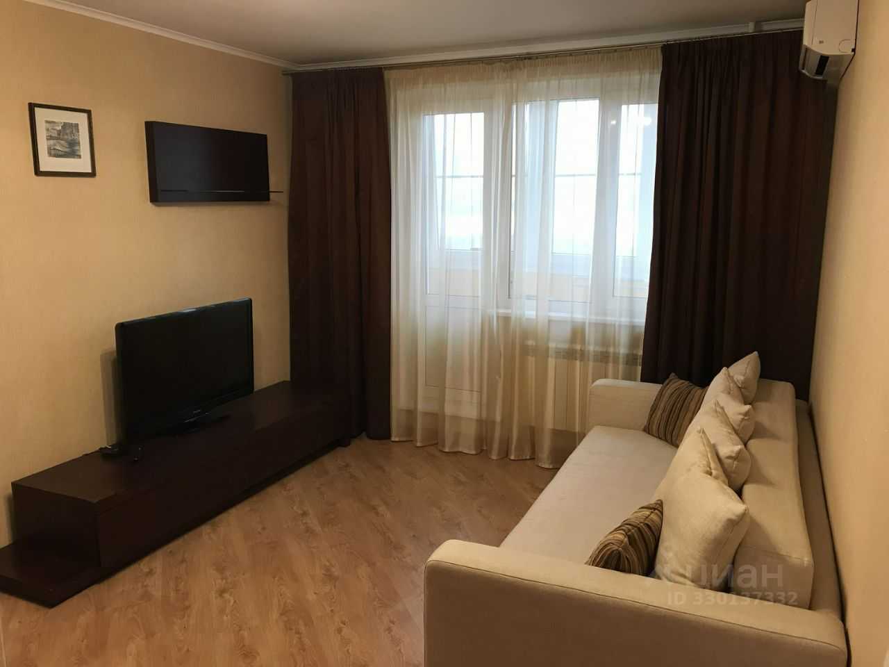 1-комнатная квартира, 39 м²