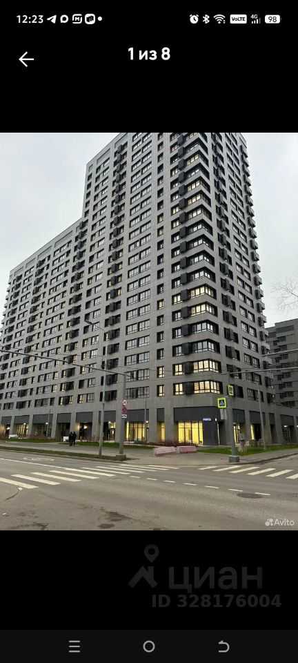 2-комнатная квартира, 60,1 м²