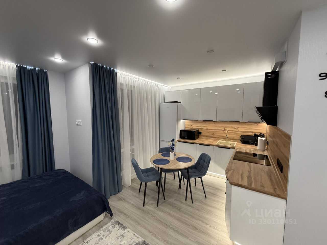 1-комнатная квартира, 28 м² — фотография 2